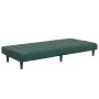 Sofá cama de 2 plazas con taburete terciopelo verde oscuro von , Sofas - Ref: Foro24-3258129, Preis: 304,57 €, Rabatt: %