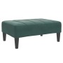 Sofá cama de 2 plazas con taburete terciopelo verde oscuro von , Sofas - Ref: Foro24-3258129, Preis: 304,57 €, Rabatt: %