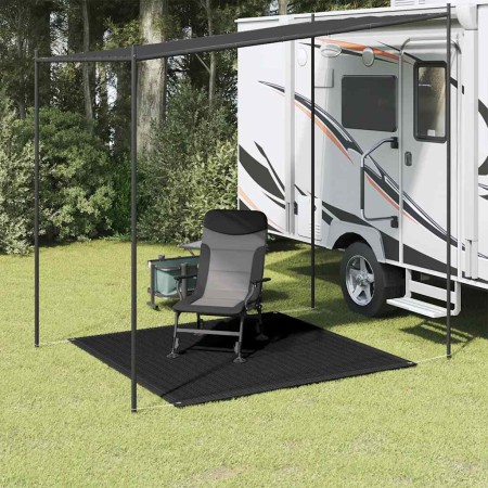 Alfombra para tienda de campaña negro 250x250 cm by , Tent Accessories - Ref: Foro24-310780, Price: 24,44 €, Discount: %