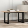 Mesa de centro marco O madera maciza pino y acero 80x50x40 cm von , Küchen- und Esstische - Ref: Foro24-3282662, Preis: 68,99...
