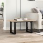 Mesa de centro marco O madera maciza pino y acero 80x50x40 cm von , Küchen- und Esstische - Ref: Foro24-3282662, Preis: 68,99...