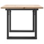 Mesa de centro marco O madera maciza pino y acero 80x50x40 cm von , Küchen- und Esstische - Ref: Foro24-3282662, Preis: 68,99...