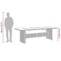 Set de comedor de jardín 11 pzas y cojines ratán sintético gris by , Garden sets - Ref: Foro24-3277561, Price: 1,00 €, Discou...