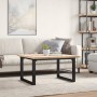 Mesa de centro marco O madera maciza pino y acero 90x90x45,5 cm von , Küchen- und Esstische - Ref: Foro24-3282731, Preis: 103...