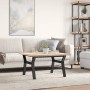 Mesa de centro marco Y madera maciza pino y acero 80x80x45,5 cm von , Küchen- und Esstische - Ref: Foro24-3282773, Preis: 92,...