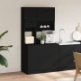 Mueble de cocina madera de ingeniería negro 95x50x180 cm von , Küchenschränke - Ref: Foro24-3276533, Preis: 310,49 €, Rabatt: %