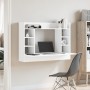 Escritorio de pared madera de ingeniería blanco 105x48x75 cm von , Schreibtische - Ref: Foro24-847968, Preis: 93,70 €, Rabatt: %