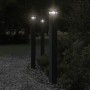 Lámpara de suelo de exterior aluminio negro 110 cm von , Außenbeleuchtung - Ref: Foro24-4006397, Preis: 58,38 €, Rabatt: %