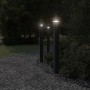 Lámpara de suelo de exterior aluminio negro 110 cm von , Außenbeleuchtung - Ref: Foro24-4006397, Preis: 58,38 €, Rabatt: %