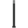 Lámpara de suelo de exterior aluminio negro 110 cm de , Iluminación de exterior - Ref: Foro24-4006397, Precio: 54,27 €