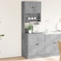 Mueble de cocina madera ingeniería gris hormigón 60x50x180 cm von , Küchenschränke - Ref: Foro24-3276640, Preis: 200,27 €, Ra...