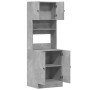 Mueble de cocina madera ingeniería gris hormigón 60x50x180 cm de , Armarios de cocina - Ref: Foro24-3276640, Precio: 202,78 €