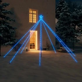 Luces de árbol de Navidad interior 576 LED azul 3,6 m de vidaXL, Arboles de navidad - Ref: Foro24-328742, Precio: 54,30 €, De...