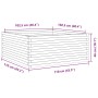 Jardinera madera maciza de abeto Douglas 110x110x46 cm von , Töpfe und Pflanzgefäße - Ref: Foro24-3282437, Preis: 216,28 €, R...