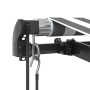 Toldo retráctil automático luz LED antracita blanco 600x350 cm by , Awnings - Ref: Foro24-3215823, Price: 1,00 €, Discount: %