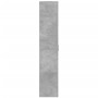 Aparador alto madera de ingeniería gris hormigón 80x35x180 cm by , Lockers and storage cabinets - Ref: Foro24-3276654, Price:...