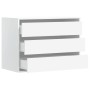 Cajonera de esquina madera de ingeniería blanca 80x41x58 cm by , Drawers - Ref: Foro24-852852, Price: 145,95 €, Discount: %