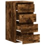 Cajonera de esquina madera ingeniería roble ahumado 40x41x76 cm von , Schubladen - Ref: Foro24-852865, Preis: 92,14 €, Rabatt: %