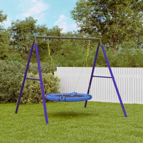 Juego de columpios de exterior con columpio de plato redondo by , Swings and play structures - Ref: Foro24-3283583, Price: 18...
