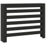 Cubierta de radiador madera de ingeniería negro 104x20x82 cm by , Accessories for heating radiators - Ref: Foro24-852691, Pri...