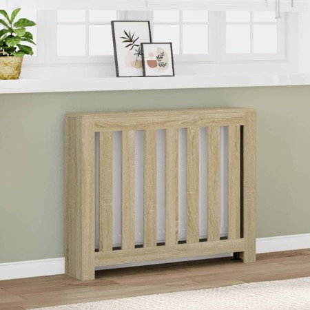 Cubierta de radiador madera ingeniería roble Sonoma 104x20x82cm by , Accessories for heating radiators - Ref: Foro24-852737, ...