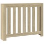 Cubierta de radiador madera ingeniería roble Sonoma 104x20x82cm by , Accessories for heating radiators - Ref: Foro24-852737, ...