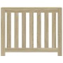 Cubierta de radiador madera ingeniería roble Sonoma 104x20x82cm by , Accessories for heating radiators - Ref: Foro24-852737, ...