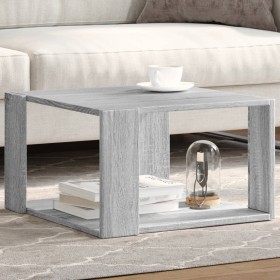 Mesa de centro madera de ingeniería gris Sonoma 51,5x51,5x30 cm by , Coffee table - Ref: Foro24-848141, Price: 44,94 €, Disco...