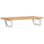 Estante de lavabo de pared de acero y madera maciza de roble von , Badezimmerwaschtische - Ref: Foro24-3302338, Preis: 82,58 ...