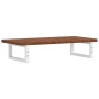 Estante de lavabo de pared de acero y madera maciza de roble von , Badezimmerwaschtische - Ref: Foro24-3302344, Preis: 85,43 ...
