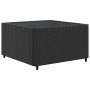 Set de muebles de jardín y cojines 7 pzas ratán sintético negro von , Gartensets - Ref: Foro24-3308147, Preis: 590,18 €, Raba...