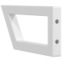 Soportes estante de lavabo 2 unidades trapecio acero blanco by , Supports and crossbars - Ref: Foro24-4007277, Price: 29,85 €...