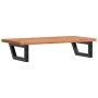 Estante de lavabo de pared de acero y madera maciza de haya by , bathroom vanities - Ref: Foro24-3302367, Price: 73,58 €, Dis...