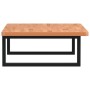 Estante de lavabo de pared de acero y madera maciza de haya von , Badezimmerwaschtische - Ref: Foro24-3302449, Preis: 104,19 ...