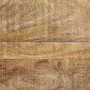 Mesa consola madera maciza de mango rugosa 70x35x70 cm by , Side tables - Ref: Foro24-374074, Price: 113,80 €, Discount: %