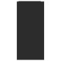 Aparador de madera de ingeniería negro 100x35x75 cm de , Aparadores - Ref: Foro24-848410, Precio: 119,44 €, Descuento: %