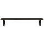 Estante de lavabo de pared de acero y madera maciza de roble de , Tocadores de baño - Ref: Foro24-3302591, Precio: 68,97 €, D...