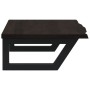 Estante de lavabo de pared de acero y madera maciza de roble de , Tocadores de baño - Ref: Foro24-3302591, Precio: 68,97 €, D...