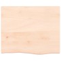 Estante de lavabo de pared de acero y madera maciza de roble de , Tocadores de baño - Ref: Foro24-3302593, Precio: 80,43 €, D...