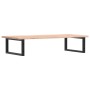 Estante de lavabo de pared de acero y madera maciza de roble by , bathroom vanities - Ref: Foro24-3302601, Price: 104,60 €, D...