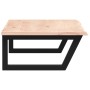 Estante de lavabo de pared de acero y madera maciza de roble by , bathroom vanities - Ref: Foro24-3302603, Price: 97,38 €, Di...