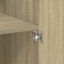 Aparador alto madera de ingeniería roble Sonoma 70x42,5x185 cm by , Sideboards - Ref: Foro24-3281422, Price: 216,18 €, Discou...