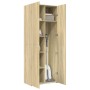 Aparador alto madera de ingeniería roble Sonoma 70x42,5x185 cm von , Sideboards - Ref: Foro24-3281429, Preis: 202,12 €, Rabat...