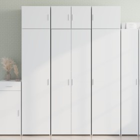 Aparador alto madera de ingeniería blanco 70x42,5x185 cm von , Sideboards - Ref: Foro24-3281420, Preis: 205,13 €, Rabatt: %