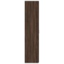 Aparador de madera de ingeniería marrón roble 30x42,5x185 cm by , Sideboards - Ref: Foro24-3281398, Price: 149,96 €, Discount: %