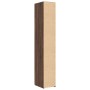 Aparador de madera de ingeniería marrón roble 30x42,5x185 cm by , Sideboards - Ref: Foro24-3281398, Price: 149,96 €, Discount: %