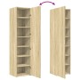 Aparador de madera de ingeniería roble Sonoma 45x42,5x185 cm by , Sideboards - Ref: Foro24-3281408, Price: 162,67 €, Discount: %