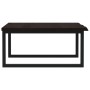 Estante de lavabo de pared de acero y madera maciza de roble de , Tocadores de baño - Ref: Foro24-3302657, Precio: 87,85 €, D...