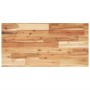 Estante de lavabo de pared acero y madera maciza de acacia de , Tocadores de baño - Ref: Foro24-3302719, Precio: 77,37 €, Des...