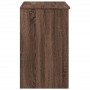 Tocador con espejo marrón roble 73x46,5x120 cm de , Tocadores para dormitorios - Ref: Foro24-848226, Precio: 103,79 €, Descue...